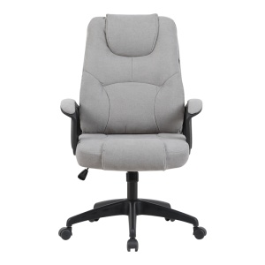 Scaun de birou, Kamora, Gri deschis, 67x66x111 cm - Img 4