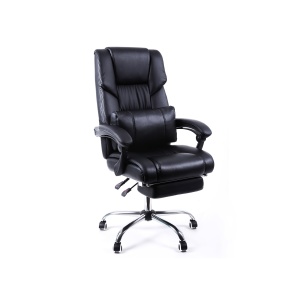 Scaun de birou Songmics Negru 65x58x(111-116) cm