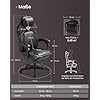 Scaun de gaming Songmics Negru 66.5x71x(119-128.5)cm - Img 3