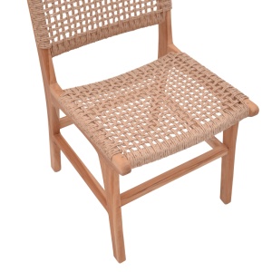 Scaun de gradina Sponze Boho Pako World Natural 50x58x85 cm - Img 7