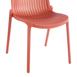 Scaun de gradina Stivuibil, Teragi, Terracotta, 43.5x58x82 cm - Img 7