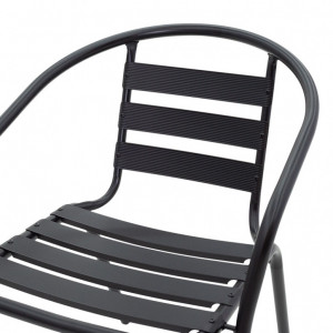 Scaun de Gradina Tade Negru - Img 5