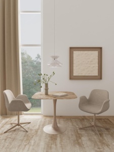 Scaun dining Beth V3, Maro, 81x57.5x55 cm
