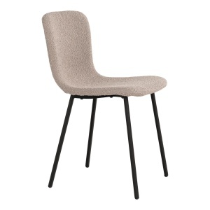 Scaun dining Halden, Bej, 52.5x44.5x76.5 cm
