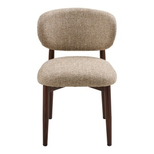 Scaun dining Isola, Maro deschis, 58x52x77 cm - Img 4