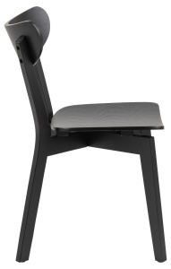 Scaun dining Roxby, Negru, 79.5x45x55 cm - Img 6