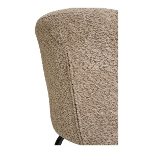 Scaun dining Safira, Bej, 58x56x79 cm - Img 3