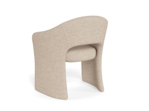 Scaun dining Tori, Bej, 80x64.5x56.5 cm - Img 4