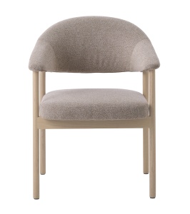 Scaun ELK, Stejar deschis, 63x81x63 cm - Img 3