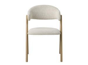 Scaun FRANCES V1, Alb, 58x82x58 cm