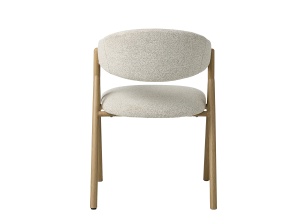 Scaun FRANCES V1, Alb, 58x82x58 cm - Img 2