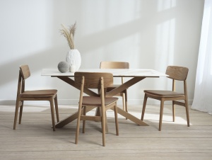 Scaun LIVO, Maro, 55x82x46 cm - Img 2