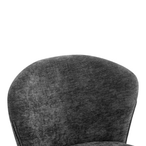 Scaun Mercy, Antracit, 57x60.5x79 cm - Img 5
