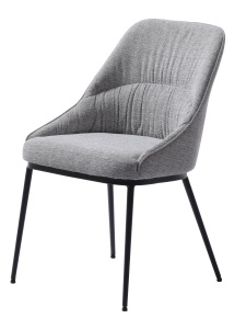 Scaun MERIDIAN, Gri inchis, 59x85x52 cm