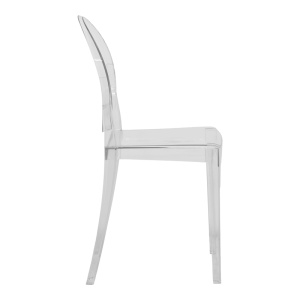 Scaun Narova, Transparent, 40x45x92 cm - Img 3