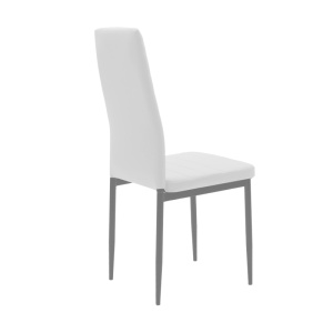 Scaun Parker, Alb, 41x48x96 cm - Img 3