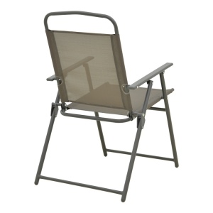 Scaun pliabil, Vela, Antracit, 53x58x90 cm - Img 3
