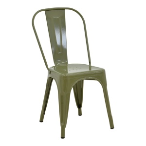 Scaun Utopia Verde inchis 44x44x85 cm