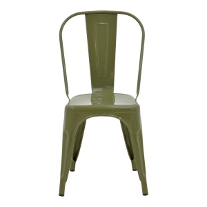 Scaun Utopia Verde inchis 44x44x85 cm - Img 5