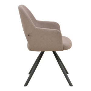 Scaun Verta, Bej, 59x58x87 cm - Img 3