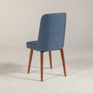 Scaun Vina 1048 - Albastru, Walnut - Img 2