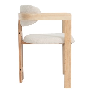 Scaun, Winsor, Pako, Natural 58.5x51x76 cm - Img 3