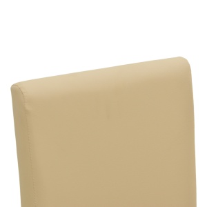 Scaun Zeben, Ecru, 43.5x55.5x93.5 cm - Img 6