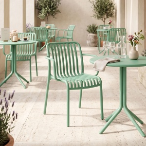 Scaun Zoi, Menta, 54x57.5x79 cm