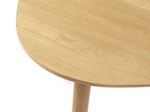 Set 2 piese Mese ADDA, Natural, 70-53x45-41x100-70 cm - Img 3