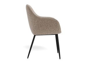 Set 2 piese Scaune dining Brooke, Bej, 83x58x55 cm - Img 4