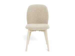 Set 2 piese Scaune dining Cindy, Bej, 89x49x56 cm - Img 3