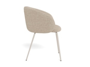 Set 2 piese Scaune dining Eleanor V1, Gri, 79x55.5x55 cm - Img 9