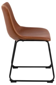 Set 2 piese Scaune dining I_Oregon, Maro, 78.5x48x56 cm - Img 5