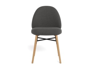 Set 2 piese Scaune dining Sophia, Gri, 82.5x54x46 cm - Img 4