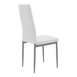 Set 5 masa si scaune Balou-Parker Alb 120x120x98 cm - Img 3