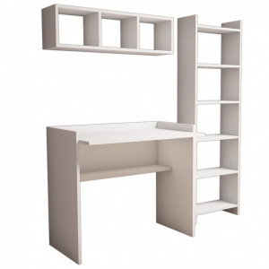 Set Birou si Biblioteca Matilda Alb - Img 3