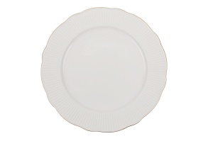 Set farfurii servire, 24 bucati Luccevana Blue Alb 22x22x2 cm - Img 10