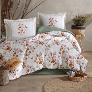 Set Lenjerie si Cuvertura Ruska (Bumbac 100%)
