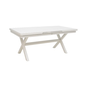 Set masa si scaune dining extensibil, 7 buc, Dagyn Savor, Pako, Alb 240x90x76 cm - Img 3