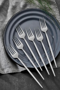 Set tacamuri 30 bucati Mokk30 Crom 21x4.7 cm - Img 3