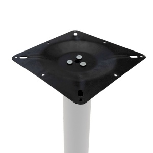Suport tip picior pentru blat masa de bar Staid Negru 40x40x94 cm - Img 3