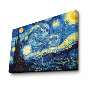 Tablou canvas FAMOUSART-052 Multicolor 70x100x3 cm - Img 3