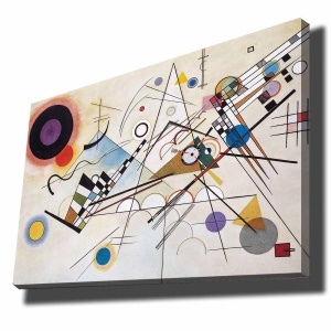 Tablou canvas KANDINSKY006 Multicolor 70x100 cm - Img 2