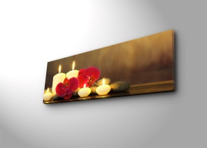 Tablou cu LED 3090İACT Multicolor 30x90x3 cm - Img 4