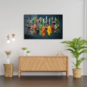 Tablou din sticlă temperată 0464 Multicolor 46x72 cm - Img 5