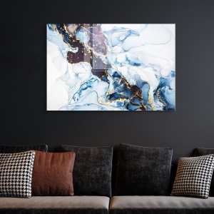 Tablou din sticla temperata UV-032 Multicolor 70x100 cm - Img 2