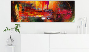 Tablou - Hell (1 Part) Narrow 150x50 cm - Img 2