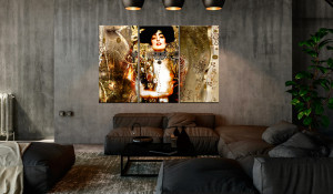Tablou - Judith (3 Parts) Green 90x60 cm - Img 2
