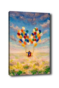 Tablou Kanvas Multicolor 50x70x3 cm - Img 2