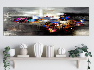 Tablou - Tearing (1 Part) Narrow 135x45 cm - Img 2